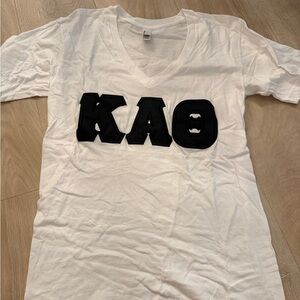 Kappa Alpha Theta letter shirt